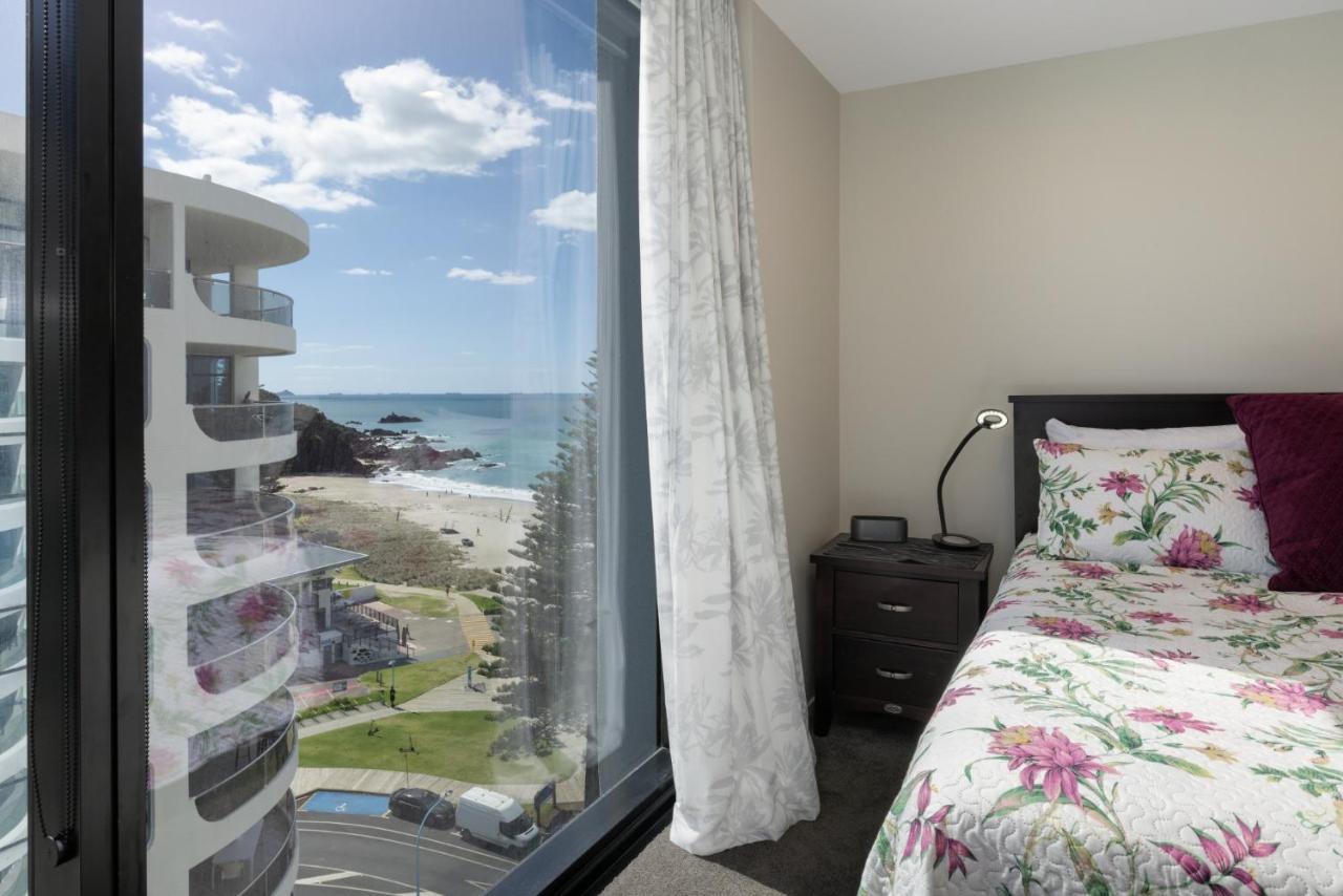 Oceanside Apartment With Iconic Views Mount Maunganui Kültér fotó